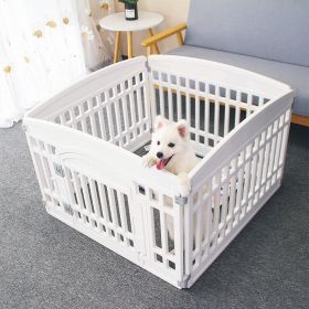 Pet Playpen Foldable Gate for Dogs Heavy Plastic Puppy Exercise Pen with Door Portable Indoor Outdoor Small Pets Fence Puppies Folding Cage 4 Pan Pet Playpen Foldable Gate for Dogs Heavy Plastic Puppy Exercise Pen with Door Portable Indoor Outdoor Small Pets Fence Puppies Folding Cage 4 Pan